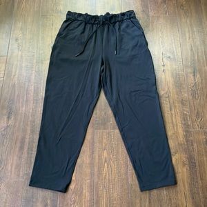 Lululemon Stretch High Rise Pants 7/8 Black